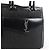 Autre Marque Saint Laurent Paris Uptown Small Leather x Raffia Handbag in Black 561203 Nero - vista 10