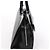 Autre Marque Saint Laurent Paris Uptown Small Leather x Raffia Handbag in Black 561203 Nero - vista 4