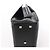Autre Marque Saint Laurent Paris Uptown Small Leather x Raffia Handbag in Black 561203 Nero - vista 9