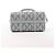 Dior CD diamond 2Way Handtasche aus PVC & Leder in Grau - Ansicht 9