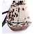 Bulgari Borsa 2Way Bvlgari Isabella Rossellini Leopard in vitello con stampa leopardata x pelle Nero x Marrone - vista 10