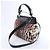 Bulgari Borsa 2Way Bvlgari Isabella Rossellini Leopard in vitello con stampa leopardata x pelle Nero x Marrone - vista 4