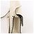 Borsa a tracolla Rockstud Small in pelle grana Valentino Garavani in Beige - vista 4