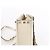 Borsa a tracolla Rockstud Small in pelle grana Valentino Garavani in Beige - vista 9