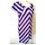 Sonia Rykiel Mini-Kleid aus feiner Strickwolle Lila - Ansicht 12