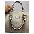Borsa Gucci Joy Boston in tela monogram beige - vista 10
