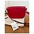 Valentino Garavani Borsa a spalla VLogo Pelle Rossa Rosso - vista 4