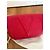 Valentino Garavani Borsa a spalla VLogo Pelle Rossa Rosso - vista 9
