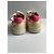 Christian Louboutin Sneakers con Borchie Rosa Bianco - vista 7