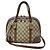 Borsa Gucci Dome in tela monogramma GG Marrone Beige