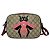 Gucci Borsa Camera GG Supreme Bee Marrone Rosa Beige