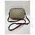 Gucci Borsa Camera GG Supreme Bee Marrone Rosa Beige - vista 2