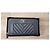 Chanel Chevron Leather Zipped Wallet in Grey Black - view 2