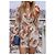 Zimmermann Playsuit de seda com estampa floral Vermelho Verde Laranja Cru Roxo - vista 8