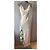 Paco Rabanne langes Seidenkleid mit Metalldetails Mehrfarben Beige - Ansicht 2