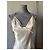 Paco Rabanne langes Seidenkleid mit Metalldetails Mehrfarben Beige - Ansicht 3