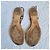 Valentino Garavani Sandali thong in pelle bronze con gioielli Bronzo - vista 6
