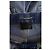 Autre Marque Jeans Wide Leg Saint Laurent Azul Algodão - vista 5