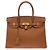 Hermès Bolsa HERMES Birkin 30 em Couro Dourado - 104003 - vista 3