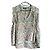 Isabel Marant Top de seda estampado Multicolor Verde