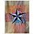 Autre Marque Monoki by Diane Goldstein Karierte Kimono-Jacke Pink Beige Orange Gelb - Ansicht 7