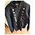 Dolce & Gabbana D&G Blue Double-Breasted Gold Button Blazer Black - view 2