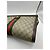 Gucci Ophidia GG Supreme Portafoglio a Catena Marrone Rosso Beige Verde - vista 9