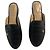 Autre Marque Mules Lauren Ralph Lauren in pelle nera con logo Nero
