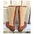 Frye Stiefel aus braunem Leder und Segeltuch Beige - Ansicht 5