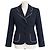 Autre Marque Day Birger et Mikkelsen Blazer de lino a rayas Negro Crudo