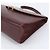 Bolso de mano de cuero Cartier Must Line Burdeos - vista 4