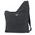 Sac à épaule Prada en nylon Tessuto avec logo triangle Noir
