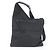 Sac à épaule Prada en nylon Tessuto avec logo triangle Noir - vue 2
