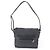 Gucci GG Canvas Leder-Schultertasche Schwarz