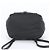 Prada Tessuto Nylon Rucksack mit Dreiecks-Logo und Leder-Nieten Schwarz - Ansicht 6
