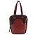 Borsa Tote Prada in pelle rossa Rosso Bordò