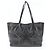 Jimmy Choo Leder-Tote-Bag mit Stern-Nieten Schwarz