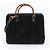 Gucci Bamboo Schultertasche/Shopper aus Leder Schwarz - Ansicht 3