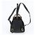 Gucci Old Bamboo Leder-Rucksack Schwarz - Ansicht 3