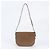 Borsa a tracolla Christian Dior in pelle marrone - vista 3
