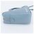 Sac à épaule 2-en-1 en cuir Balenciaga Triangle Duffle Bleu clair - Ansicht 7
