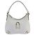 Bolsa de Ombro em Couro Gucci Abbey Branco