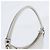 Bolsa de Ombro em Couro Gucci Abbey Branco - vista 2