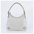 Bolsa de Ombro em Couro Gucci Abbey Branco - vista 3