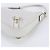 Bolsa de Ombro em Couro Gucci Abbey Branco - vista 4