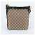 Borsa a tracolla Gucci in tela GG e pelle Marrone Beige - vista 3