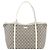 Gucci GG Supreme Leder Tote Bag Braun