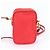 Sac à épaule en cuir et nylon Tessuto avec logo triangle Prada Rouge - vue 3