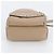 Mochila de piel Cathy Star Studded Jimmy Choo Beige - vista 5