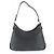 Borsa Tote a Tracolla in Pelle Gancini Salvatore Ferragamo Nero - vista 3